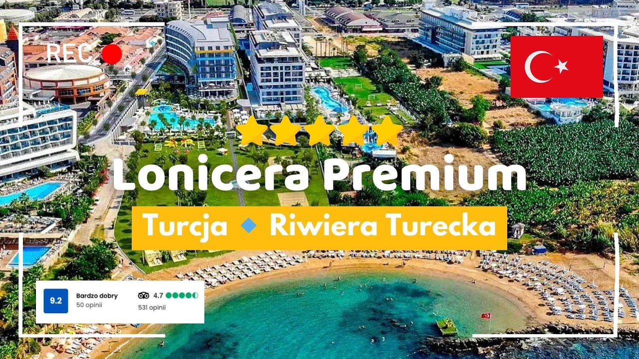 🇹🇷 Lonicera Premium 5* – kameralny hotel przy plaży z dostępem do aquaparku – Alanya, Turcja