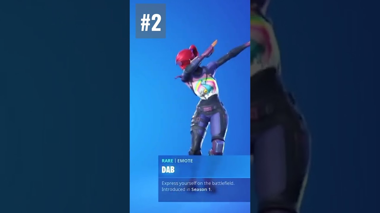 All Fortnite dances #2 - Dab