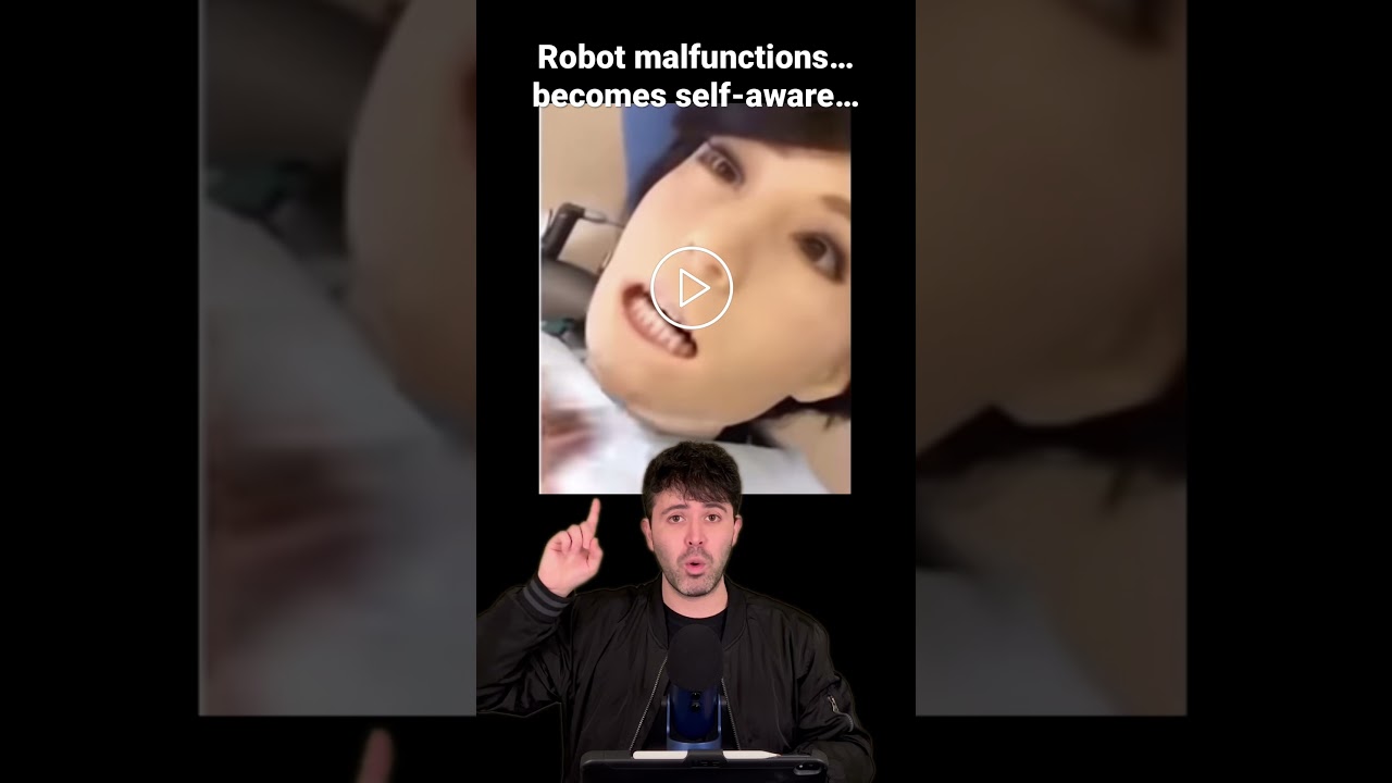 Robot becomes self-aware&hellip; #creepy #scary #fyp #fypシ #shorts #elonmusk #artificialintelligence #japan