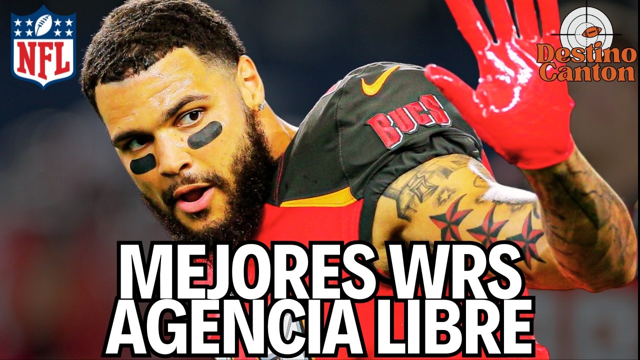 Top 10 MEJORES RECEPTORES en AGENCIA LIBRE NFL 2026.