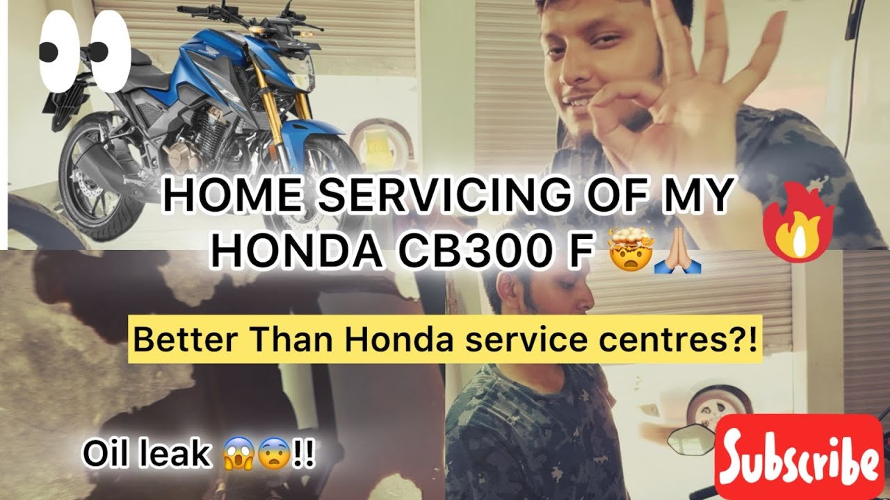 Honda CB300F full service at home 😳 || Because Big Wing could'nt do it || Total Cost 💵#honda #bike