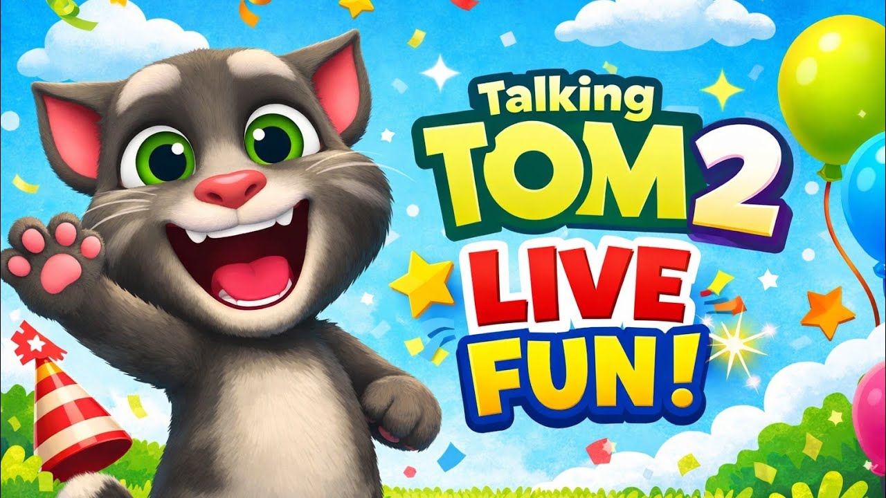 My Talking Tom 2 Game Live Gameplay