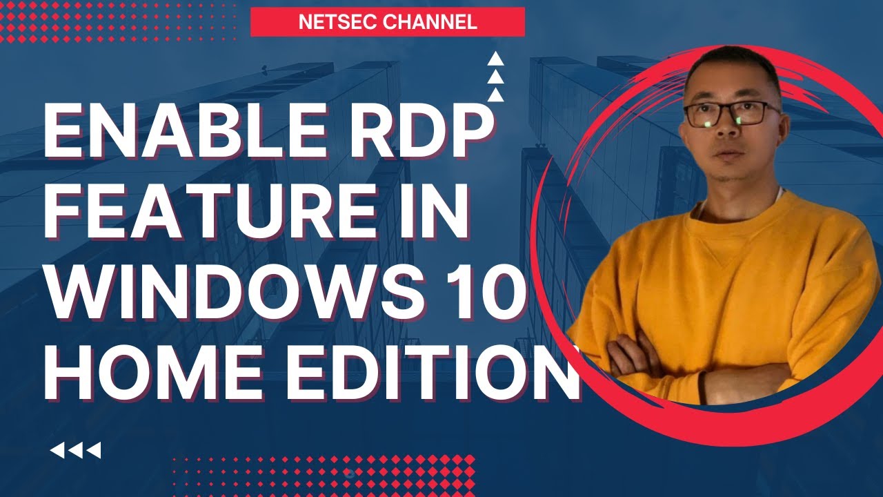 Включить функцию RDP в Windows Home Edition