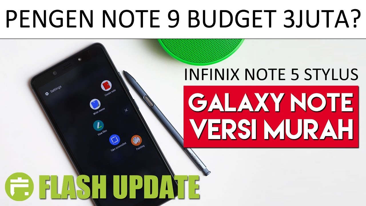 3,2JUTAAN !! INFINIX NOTE 5 STYLUS INDONESIA | NOTE 9 VERSI MURAH | Harga Spesifikasi #FlashUpdate