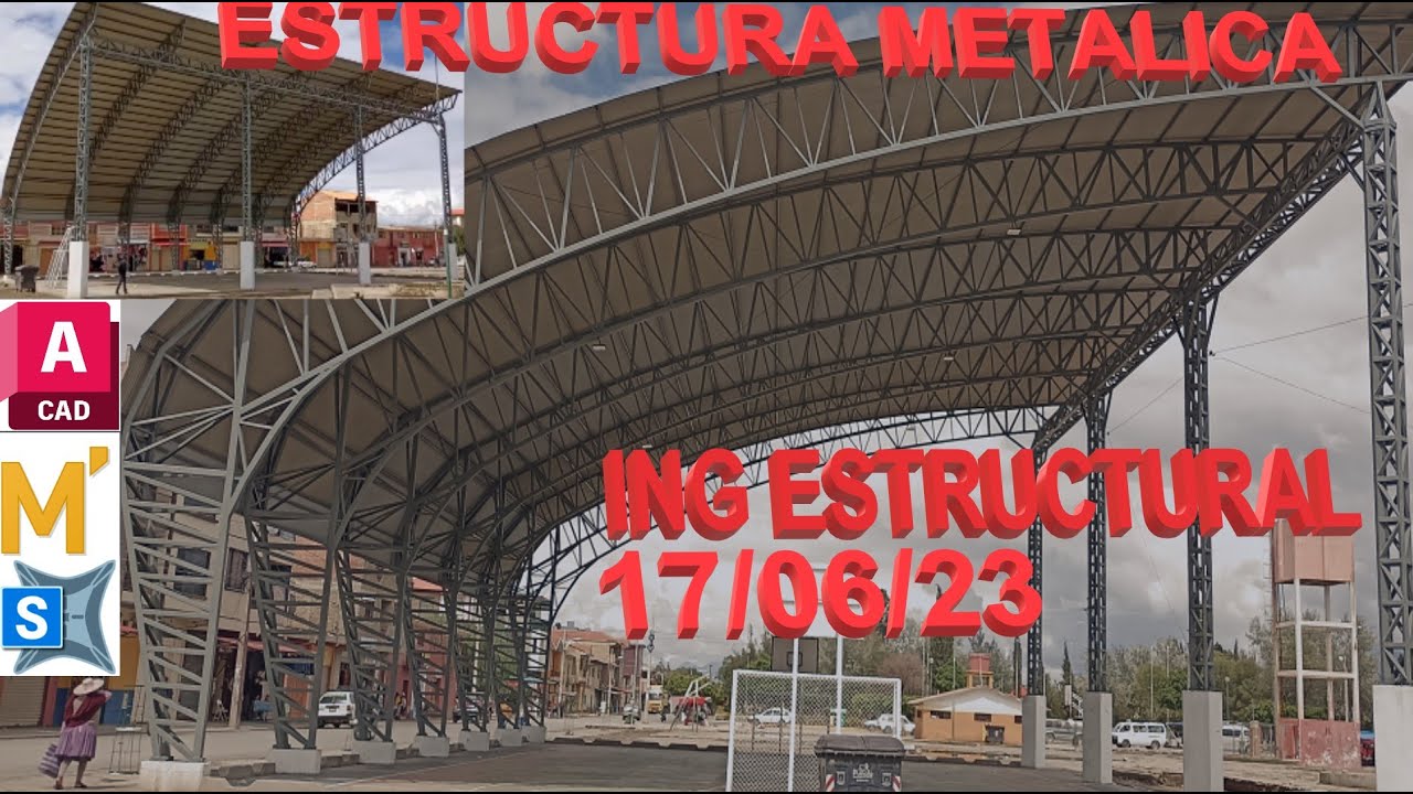 DISEÑO COMPLETO DE CUBIERTA C/ESTRUCTURA METÁLICA