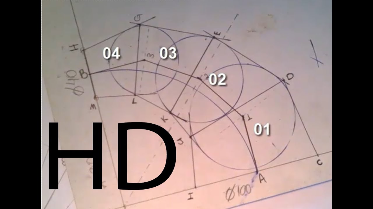 Curva Cônica de 4 gomos - Caldeiraria (codo conico)