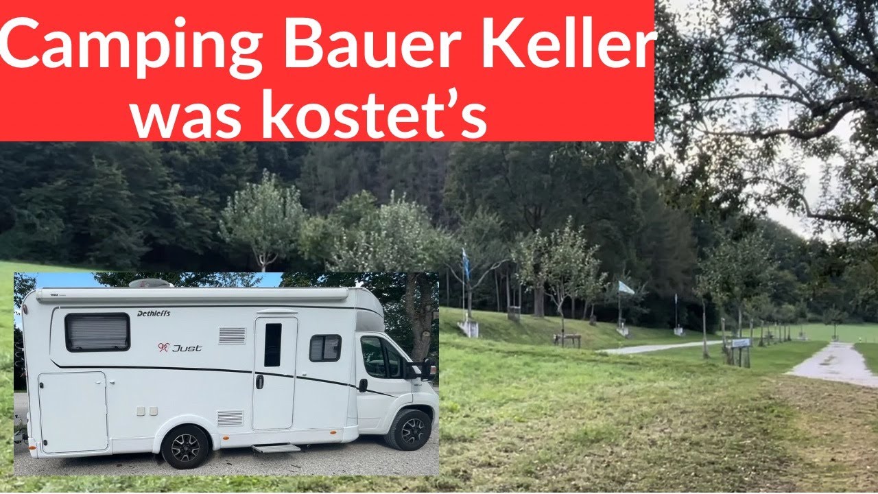 Wohnmobil Reisebericht aktuell: Stellplatz Bauer Keller - Campingplatz Check!
