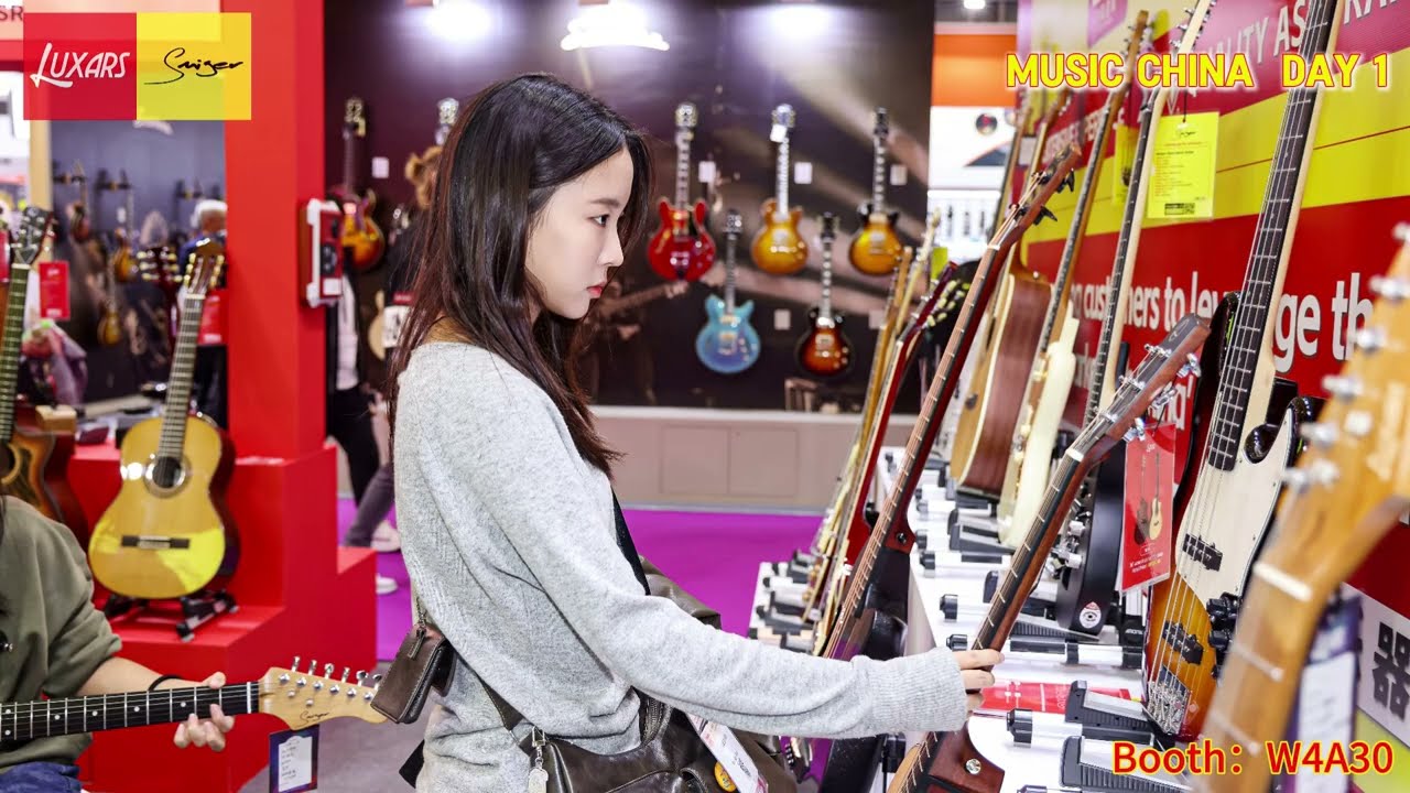 Exciting moments from the first day of the 2025 China Music Expo in Shanghai