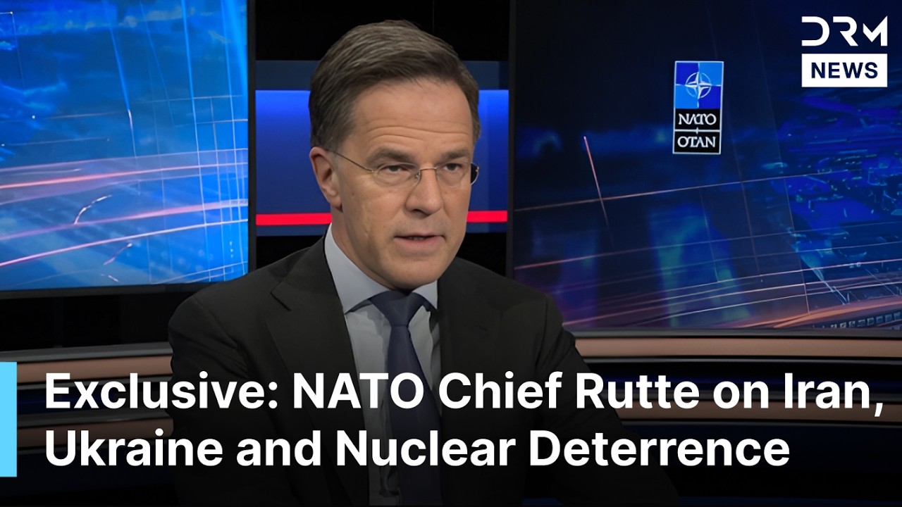 EXCLUSIVE INTERVIEW: Rutte on NATO Article 5, Iran Crisis and Ukraine War | DRM News | AC1F