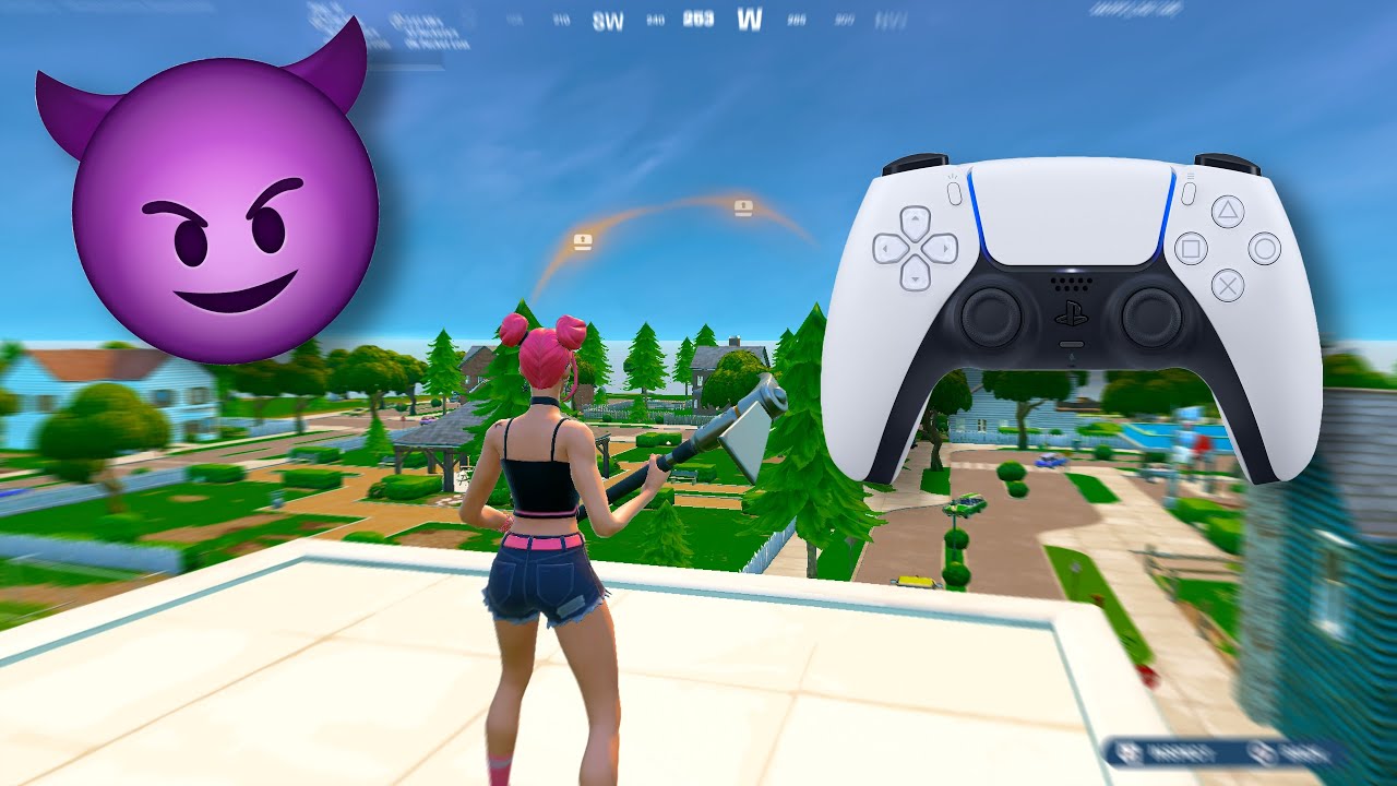 PS5 Controller Fortnite OG Reload Gameplay 144FPS🏆