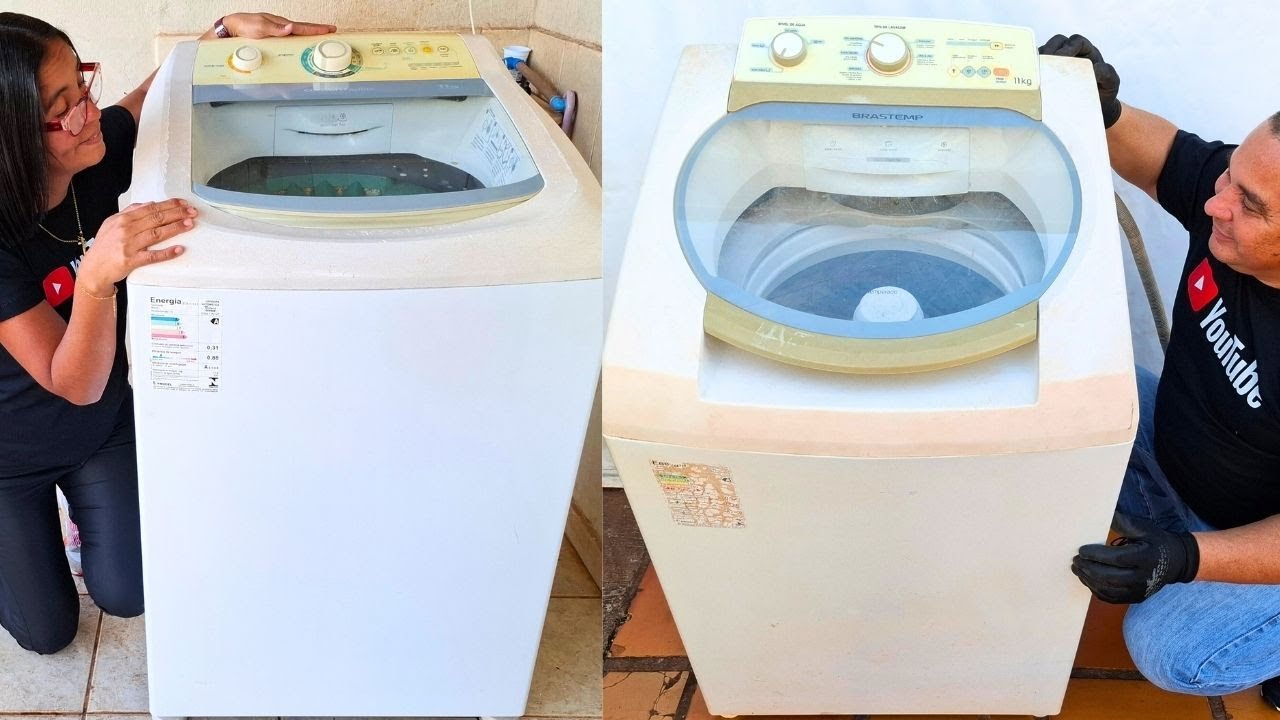 Coletamos duas maquinas de lavar roupas | Brastemp e Consul