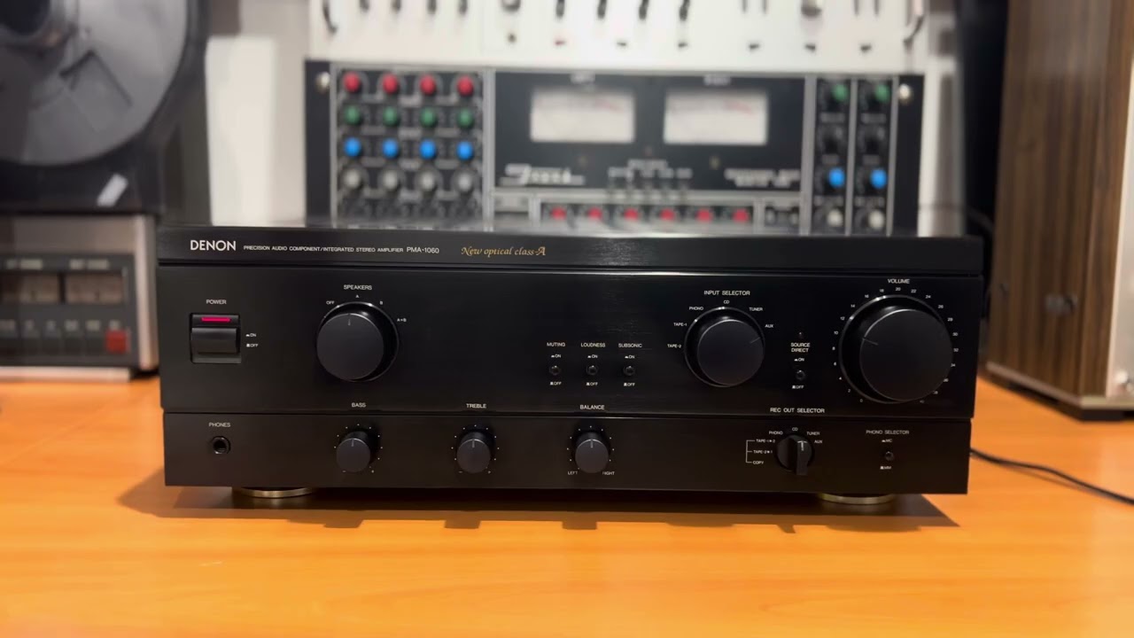 Amplifier intégré DENON PMA-1060, Radio Ga Ga - Queen