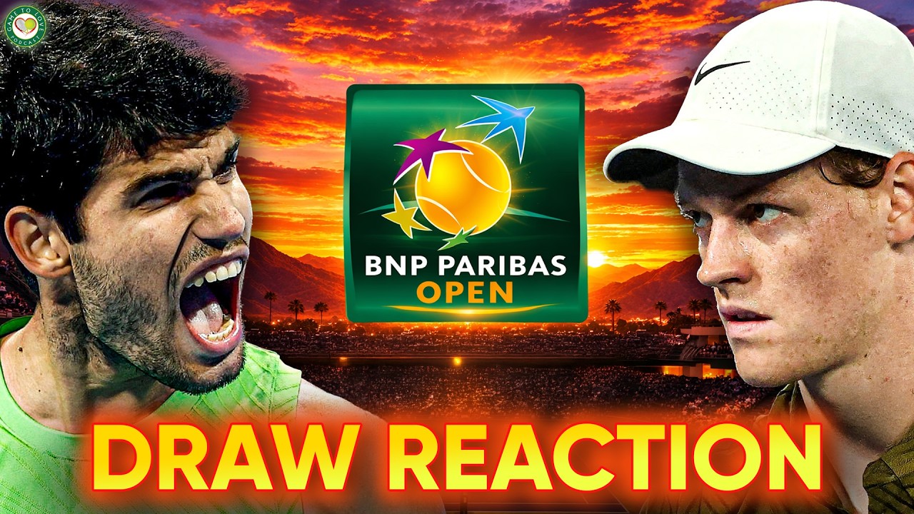 Will Alcaraz remain UNBEATEN? Sinner POINT to prove! | Indian Wells 2026 | Draw Reaction