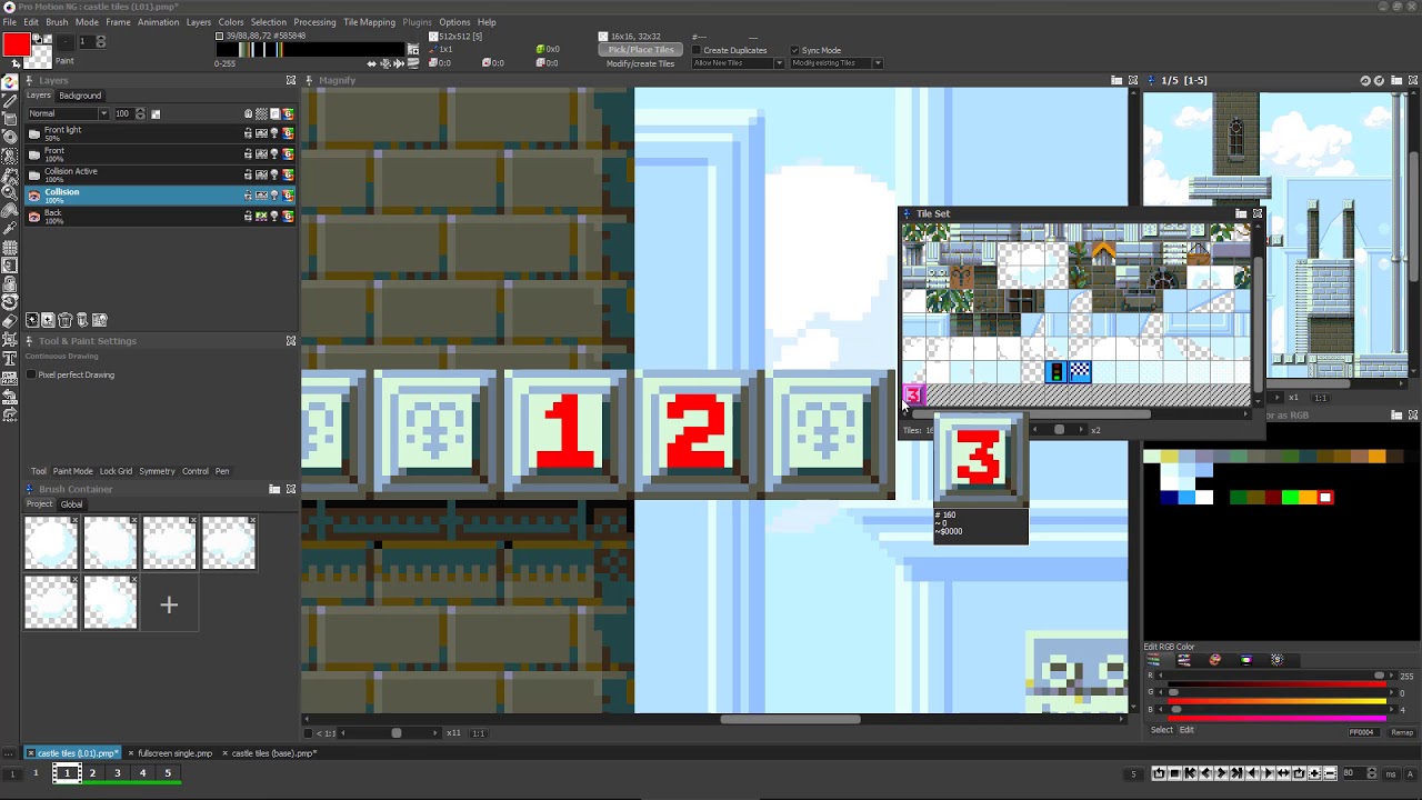 Creating Tiles and Tile Maps with Pro Motion NG