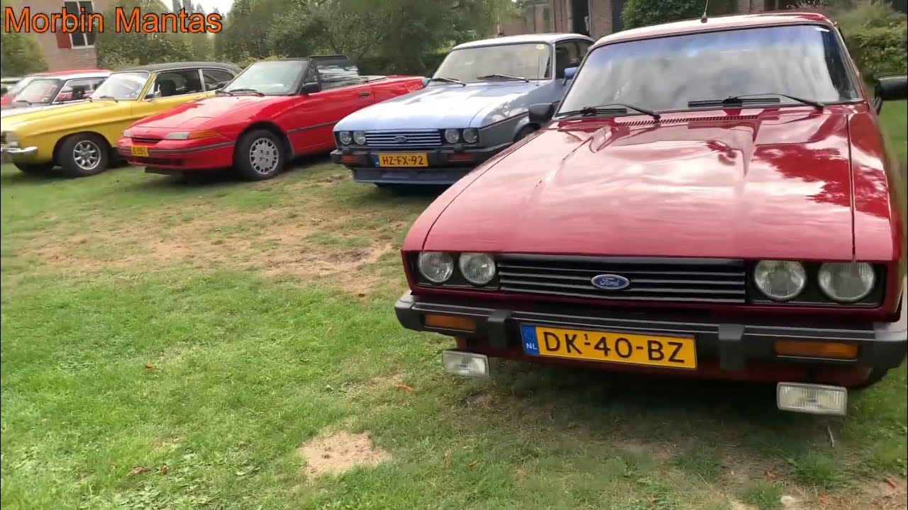 Ford Capri meeting September 2021 Heemskerk