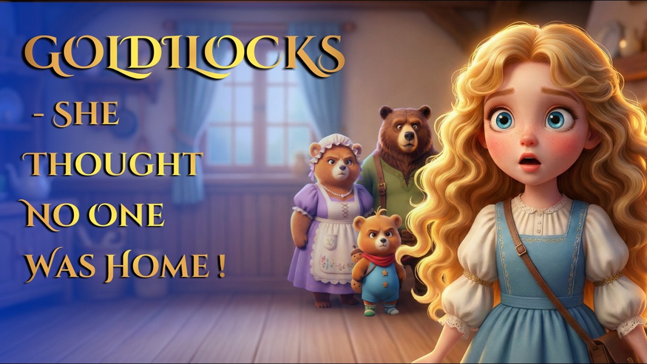 Goldilocks And The Three Bears – English Animated Fairy Tale for Children | Zippo Tales