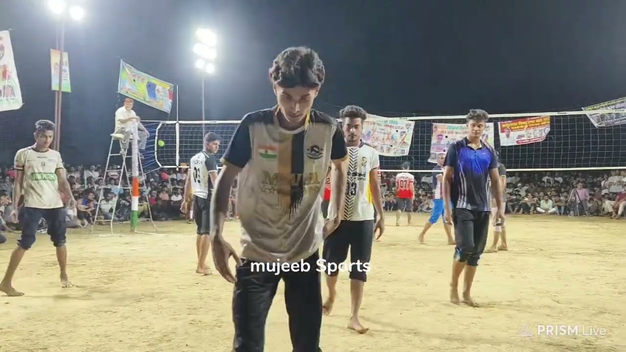 Zabardast Match Saeed Maaz 🆚 Nasir Jamali 🟠#mujeebsports #mkazmistory #volleyball #volleyballworld 