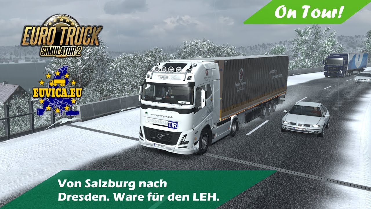 Mit Konserven für den LEH von Salzburg nach Dresden.  | ETS2 | 1.57 | #13