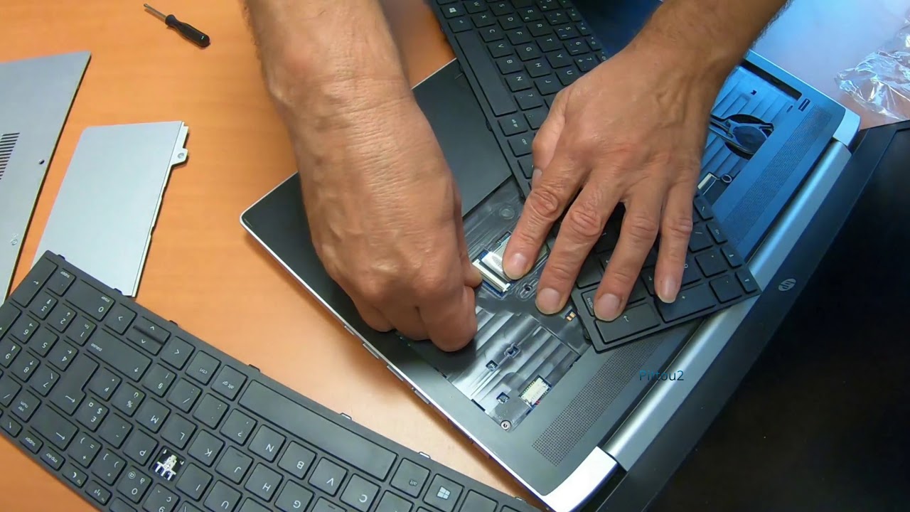 Remplacement du clavier d'un Hp Probook 450 G5