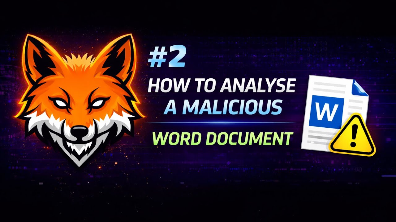 #2 How To Analyse a Malicious Word Document
