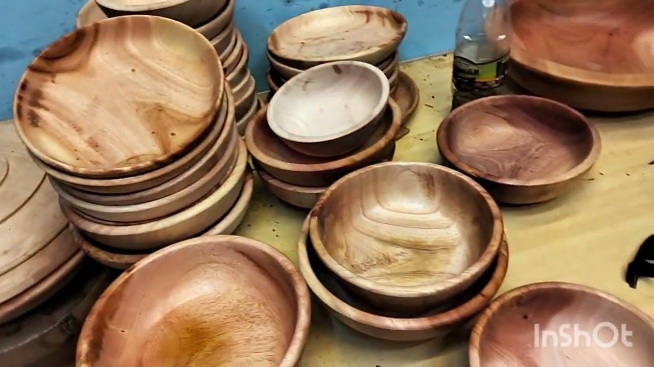 من المصنع نفسه اقل من 100ج الاطباق الخشب بسعر جملة الجمله