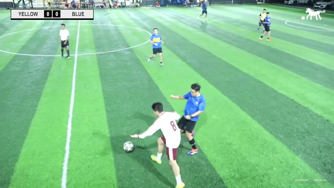 THU, 26 FEB 2026 -  BLUE VS YELLOW - 0:1 - GOLDLAND MINISOC FUN LEAGUE 2026