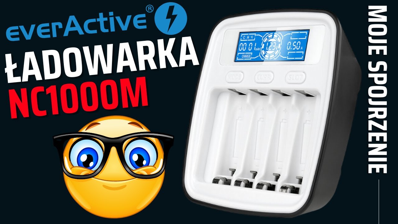 Ładowarka everActive NC-1000M - Moje spojrzenie
