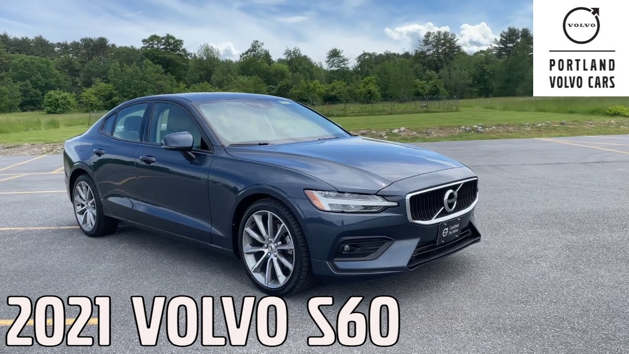 2021 Volvo S60 T5 Momentum in Denim Blue Metallic