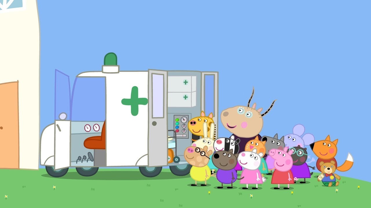 Peppa Pig Full Episodes - The Ambulance - Cartoons for Children