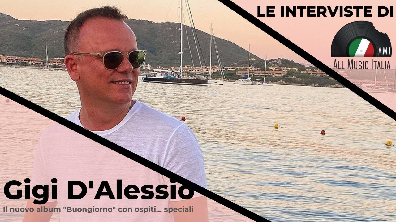 Gigi D'Alessio Intervista Buongiorno Seat Music Awards