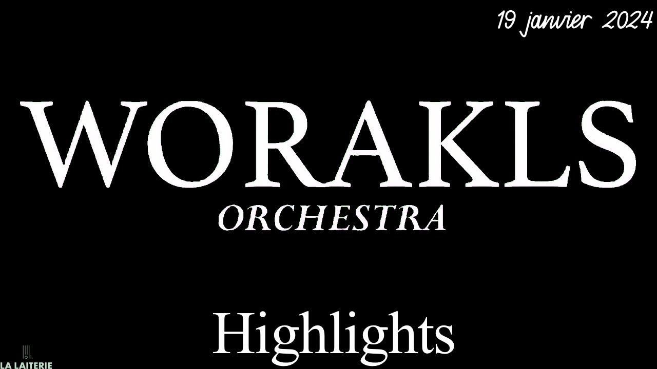 Worakls Orchestra - Orchestra 2024 highlights (La Laiterie, Strasbourg)
