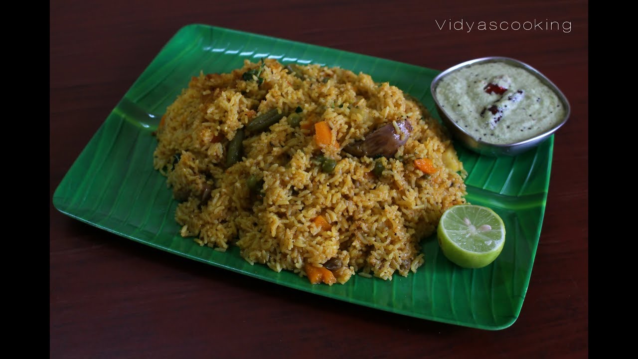 Breakfast Series: Bangalore Style Mixed Vegetable Palav Recipe