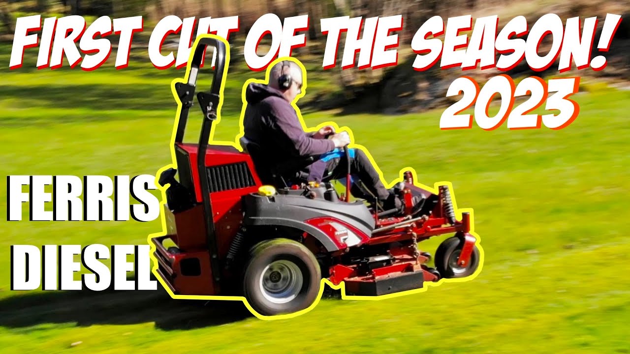 FERRIS IS2000Z ZERO TURN MOWER! YANMAR DIESEL!