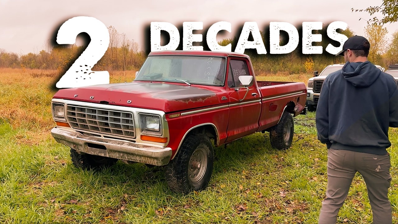 Спасаем F250 1979 года, который простоял ДВА ДЕСЯТИЛЕТИЯ!