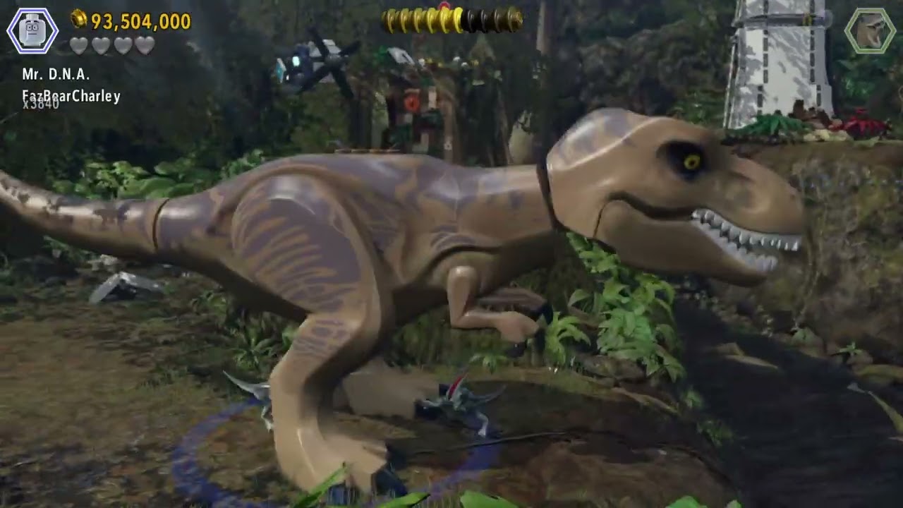 LEGO Jurassic World JP3 freeplay% in 19:11