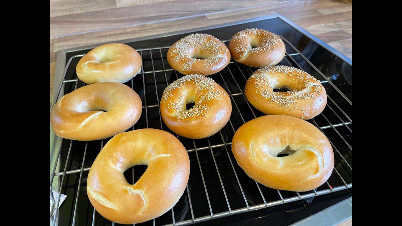 Bagel mit Sauerteig (Weizensauerteig)