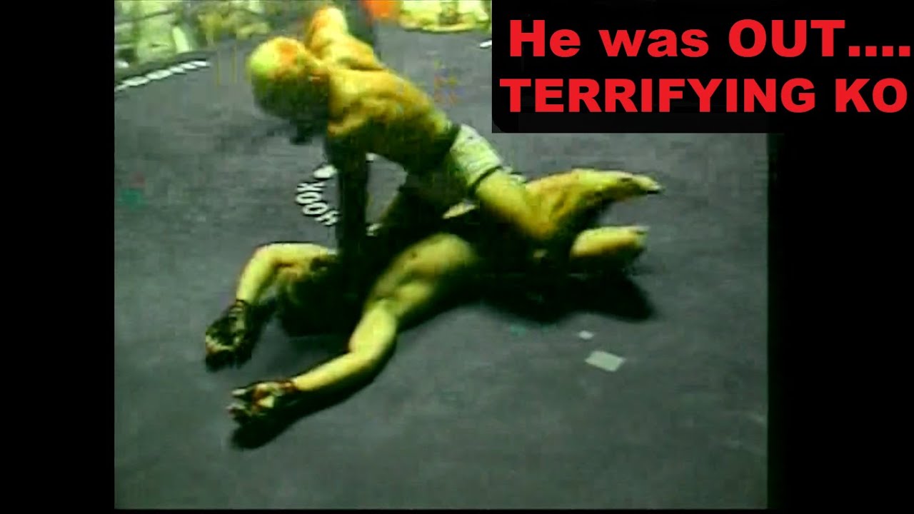 Dennis Hallman vs Paul Rodriguez (VERY brutal KO) June 10th, 2000