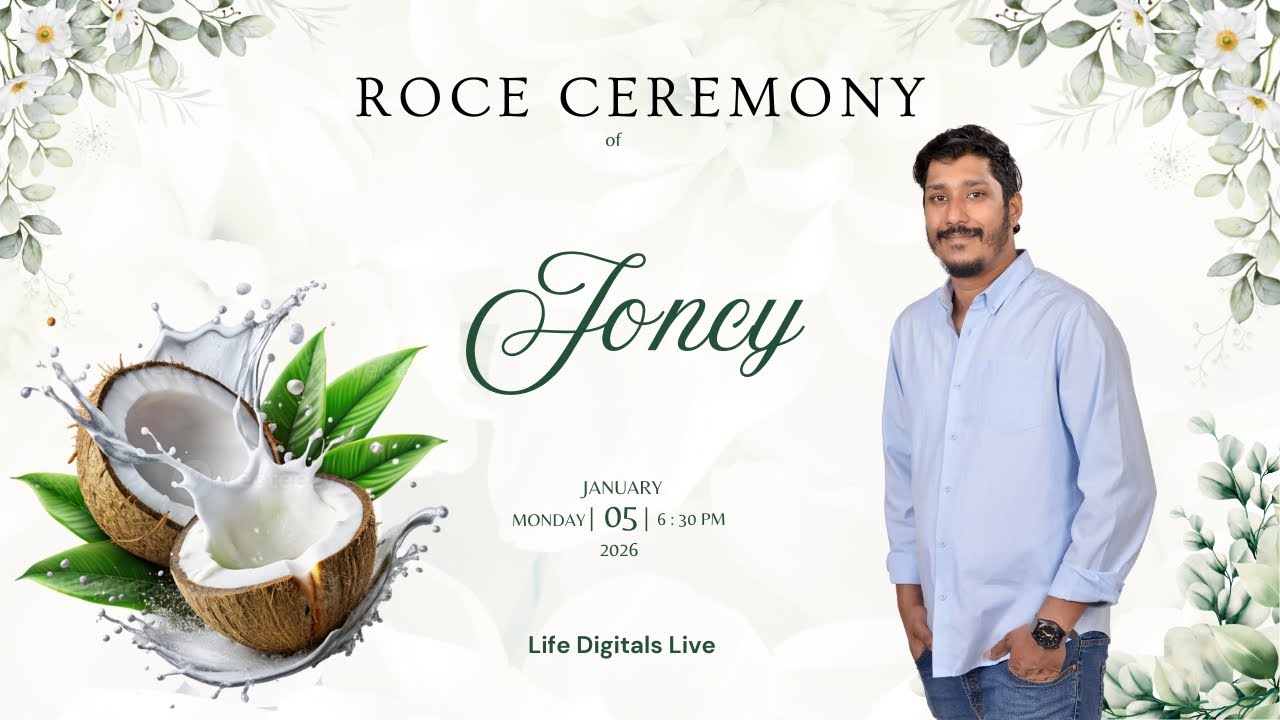 Roce Ceremony Of Joncy | 05 January 2026