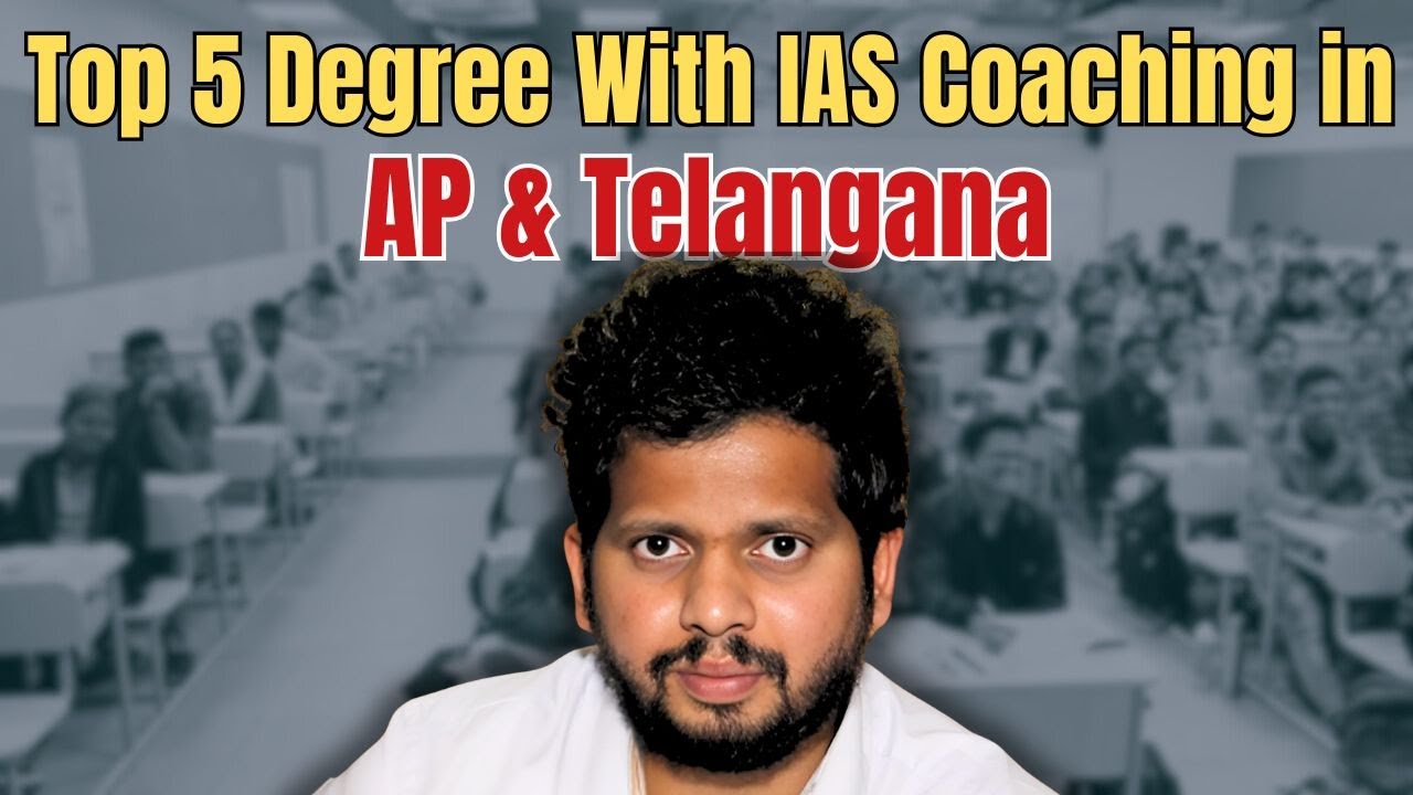 Top 5 Degree With IAS Coaching in AP & Telangana | Best Degree with IAS Coaching in Vijayawada | CYC
