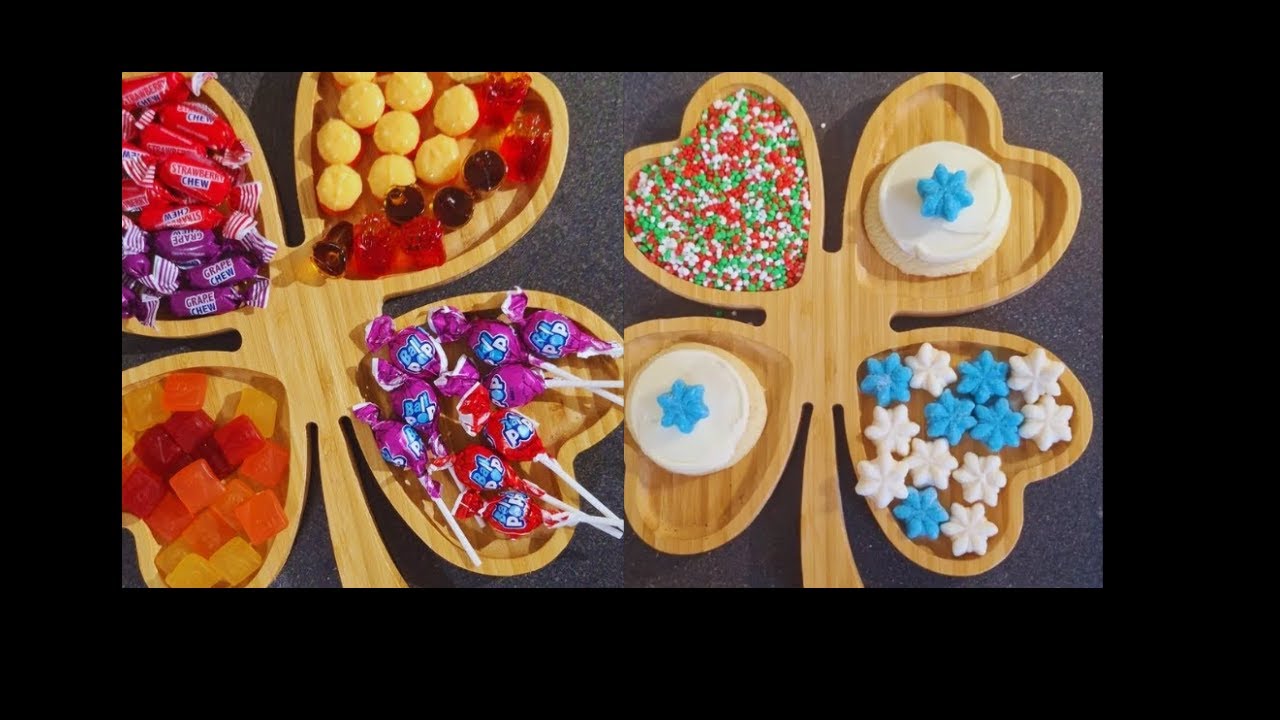 ASMR filing platter with sweets! #chocolate #sweet