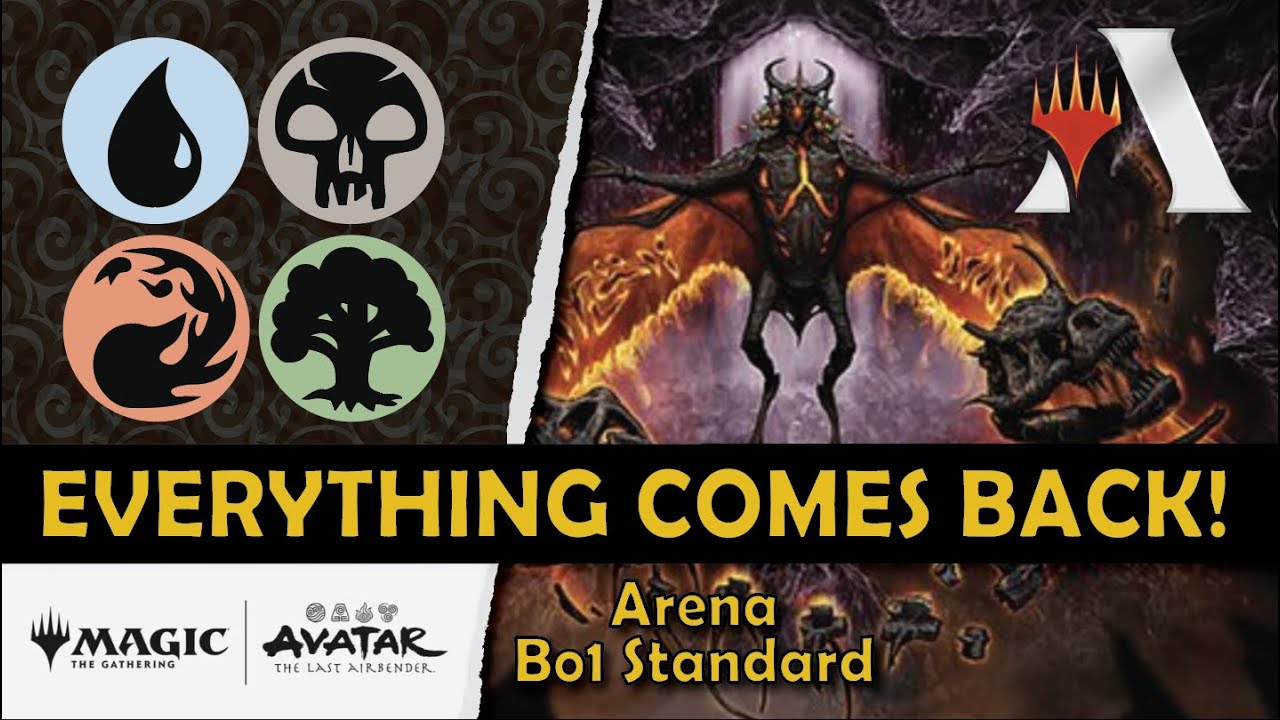 Reanimating EVERYTHING At Once! Standard Bringer 4 color combo #mtgarena #mtg #avatar #standard