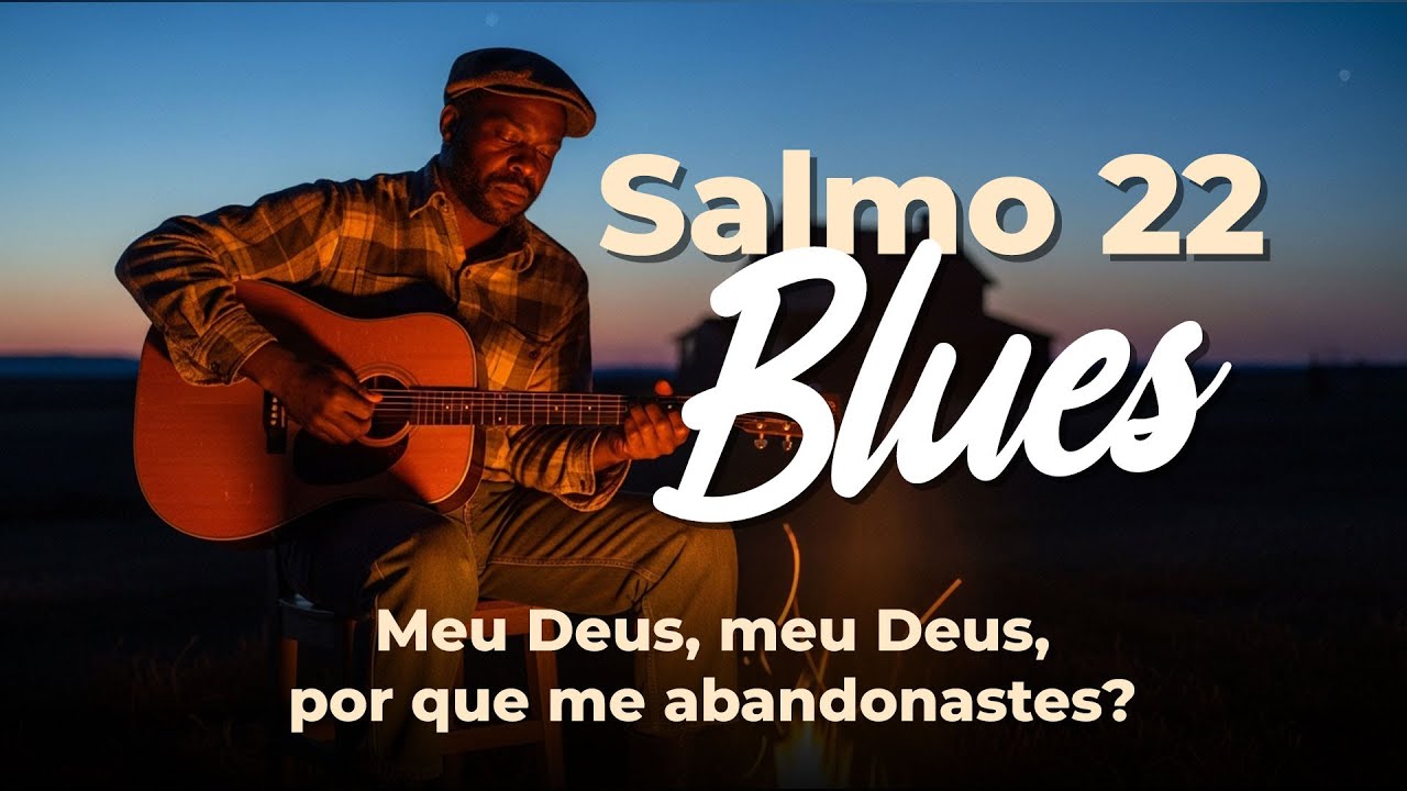 🎵 Salmo 22 em BLUES - Meu Deus, Meu Deus, Por Que Me Abandonaste? | Esperança de Redenção