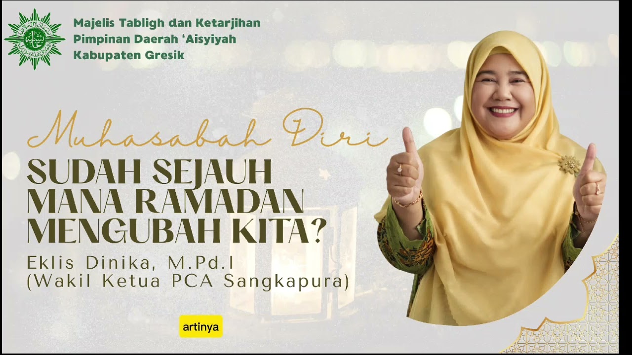 Sudah Sejauh Mana Ramadan Mengubah Kita oleh Eklis Dinika, M.Pd I (Wakil Ketua PCA Sangkapura)