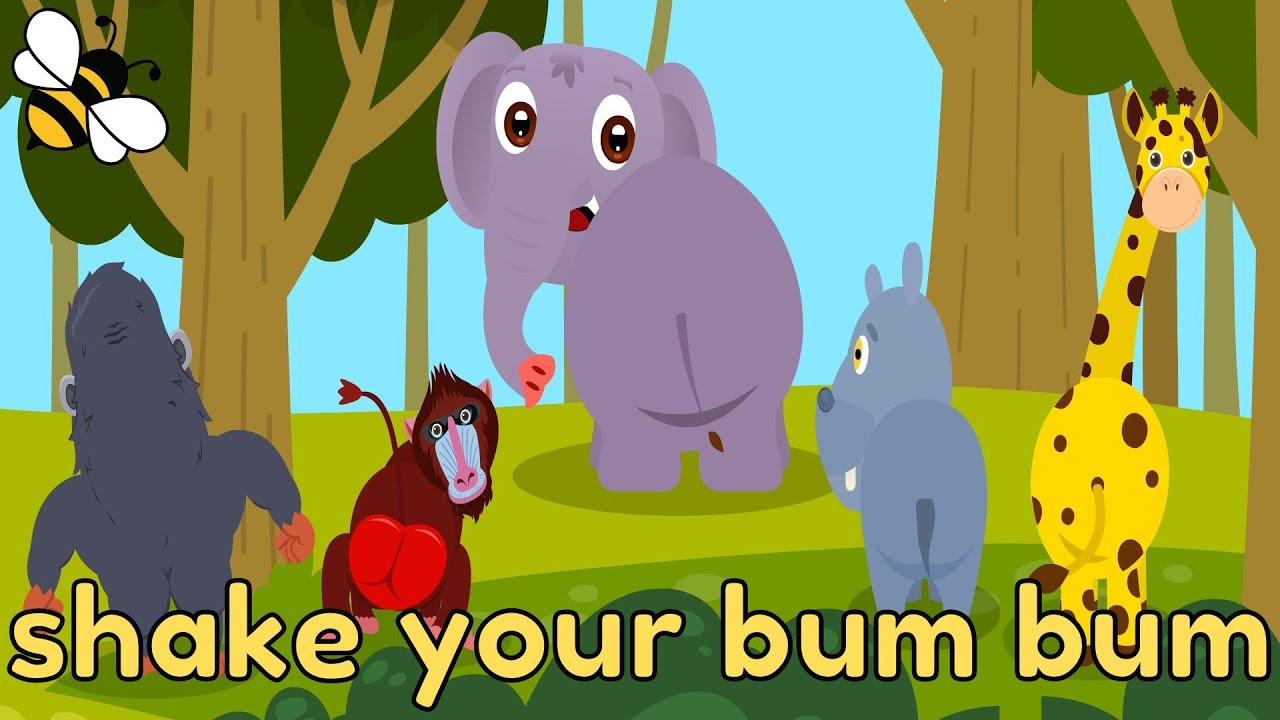 Shake&nbsp;Your&nbsp;Bum&nbsp;Bum&nbsp;Kids&nbsp;Song&nbsp;|&nbsp;Fun&nbsp;Songs&nbsp;For&nbsp;Children