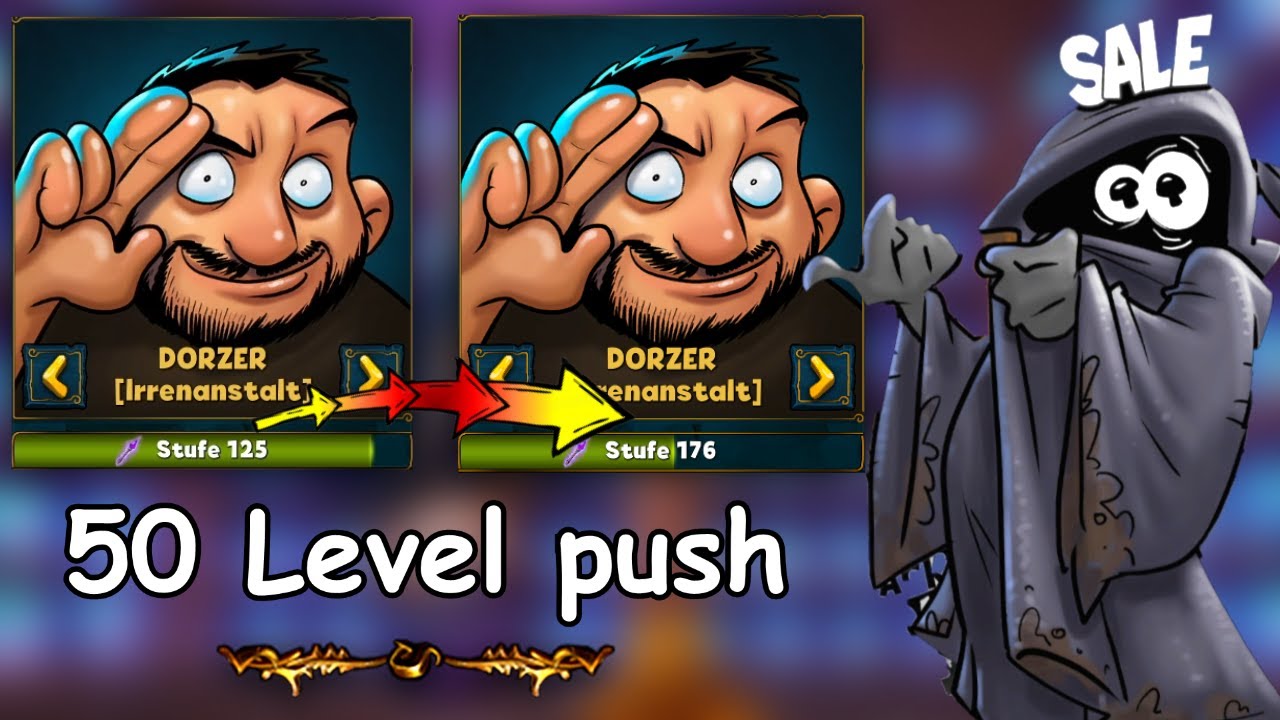 Shakes & Fidget - 50er Level Aufstieg! Dungeon Pilzen Eskalation! *1278 SFGame