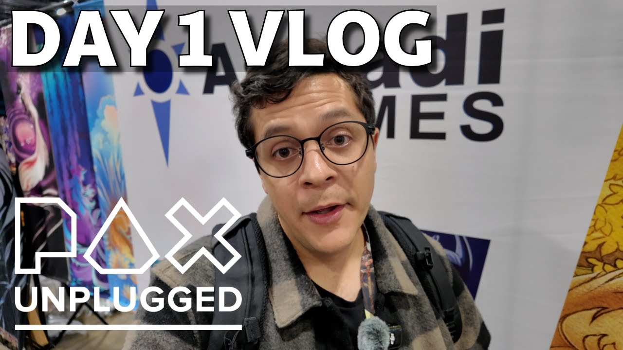 Пятничный видеоблог PAX Unplugged 2025 | Новости и предварительные обзоры настольных игр!
