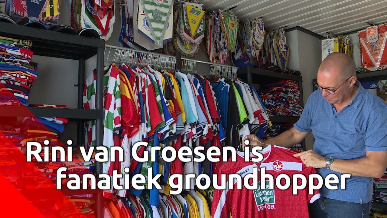 Groundhopper Riny van Groesen bezocht meer dan 500 voetbalstadions en schreef er een boek over