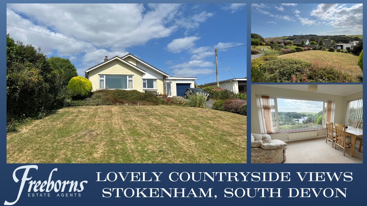 Take The Tour Of This Lovely Bungalow With Fabulous Countryside Views - South Hams
