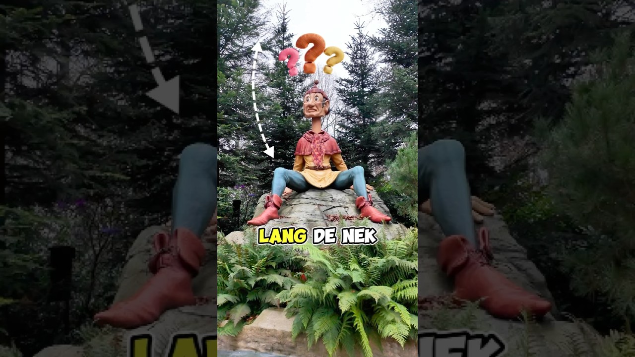 Hoe Lang Is LANGNEK In De Efteling? (2024) 🍄🏰✨#efteling #sprookjesbos #shorts