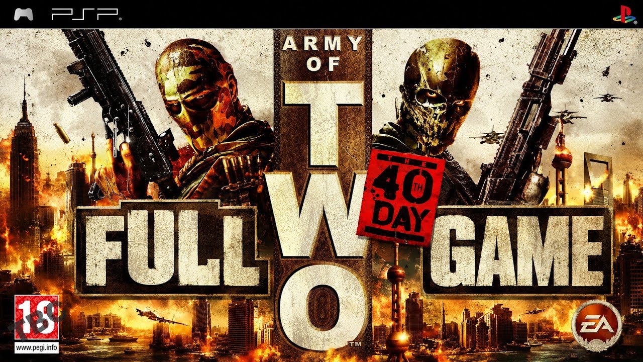 Army of Two The 40th Day PSP Longplay [With Commentary]
